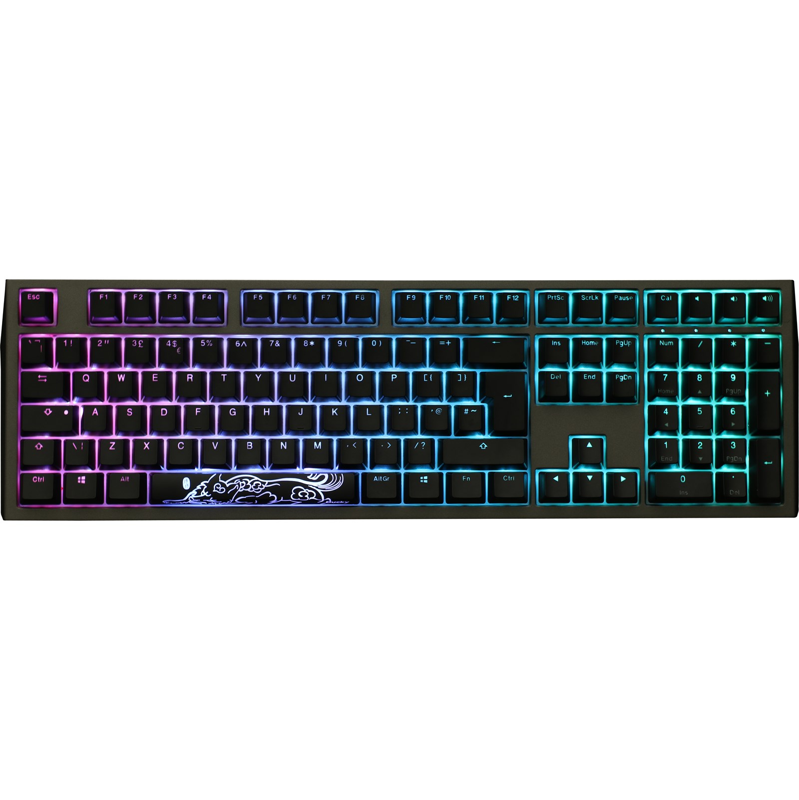 Ducky Shine 7 RGB Backlit USB Mechanical Keyboard with Cherry MX Red Switches Ducky Shine 7 RGB Backlit USB Mechanical Keyboard with Cherry MX Red Switches