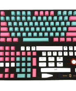 Tai-Hao PBT Double Shot Keycap Set Miami US ANSI+ISO