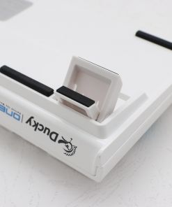 Ducky One 2 Mini Pure White RGB LED 60% Double Shot PBT Mechanical Keyboard - Black