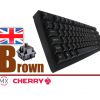 Leopold FC980M Black PD Double Shot PBT Mechanical Keyboard MX Brown