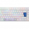 Ducky One2 TKL Pure White RGB Backlit  Silver MX Switch
