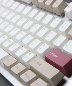 Tai-Hao Shell Sand Beach ABS Double Shot Keycap Set - 137 Keys