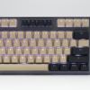 Tai-Hao Cream/Dim Grey PBT 2-Tone Backlit 140 Keycap Set