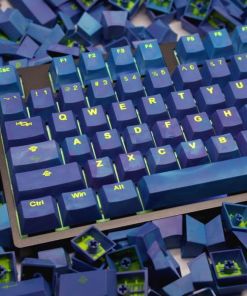 Tai-Hao Avatar Purple Cubic ABS Keycap Set